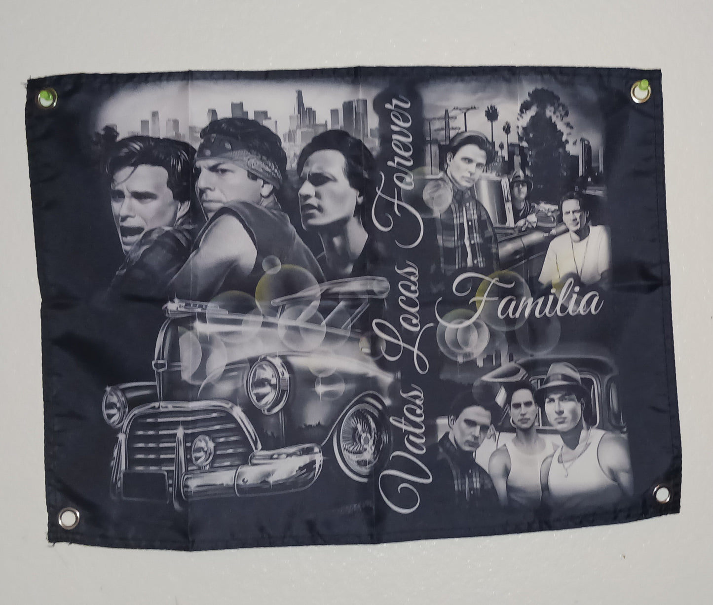 17x23 inches BANNER BLOOD IN OUT