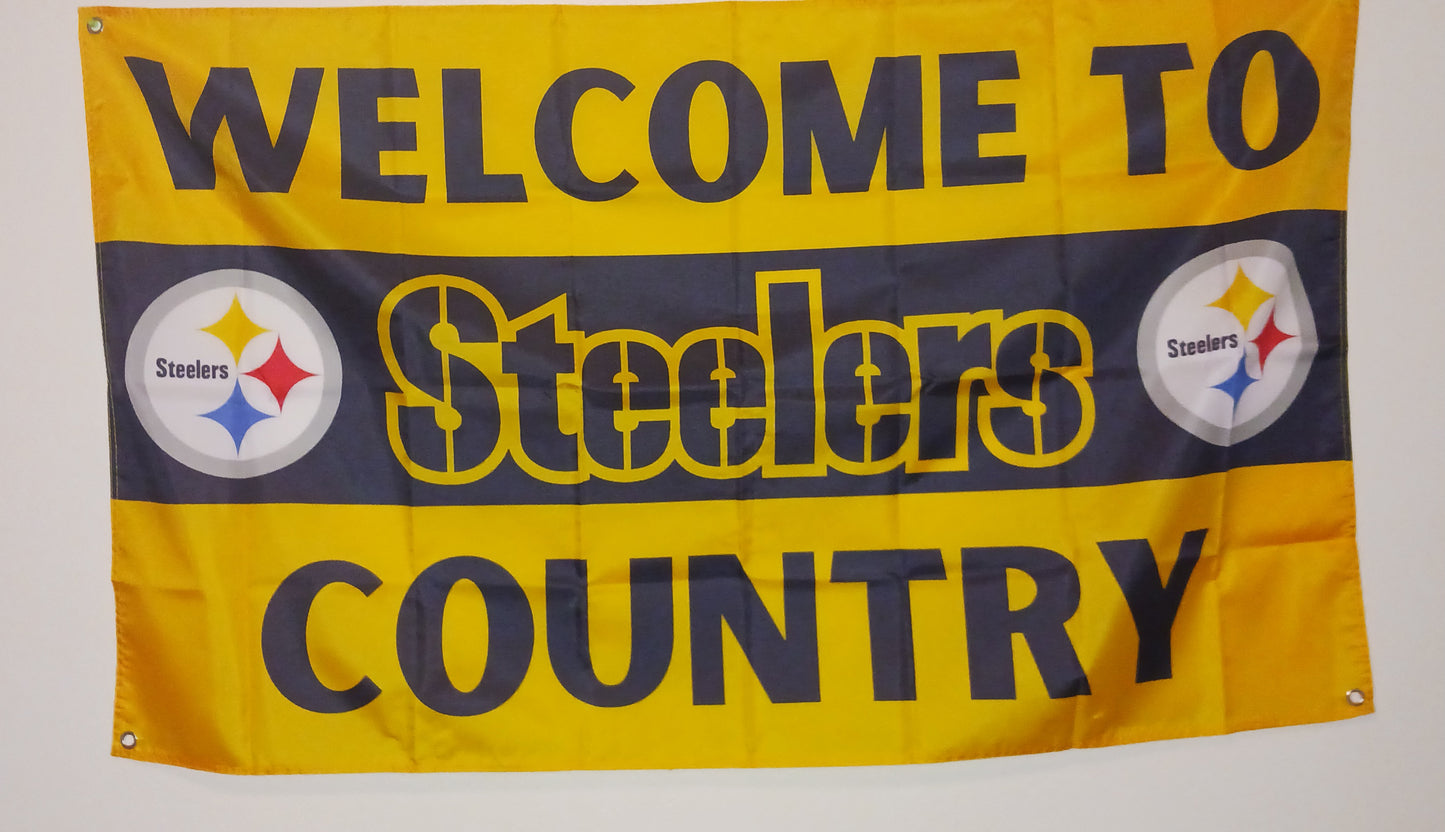 3x5 ft football banner PS