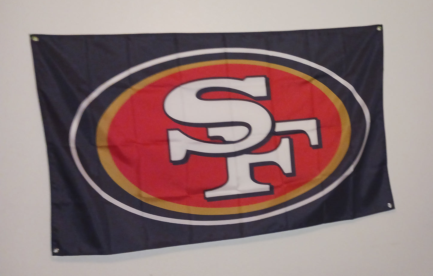 3x5 ft football banner SF